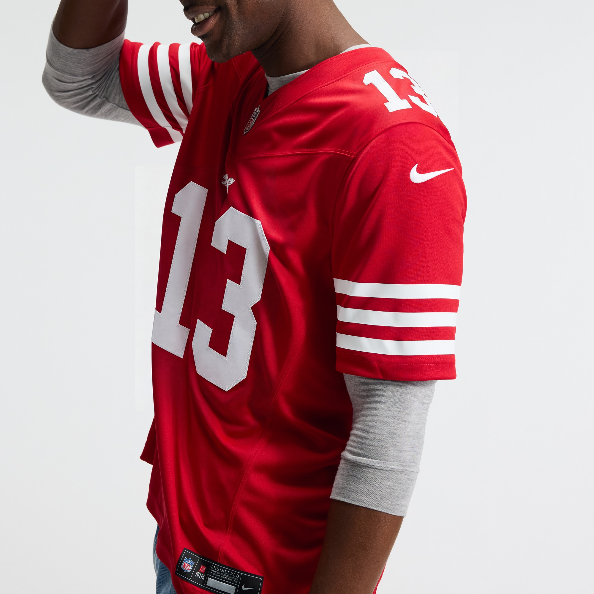 Men's Nike Brock Purdy Scarlet San Francisco 49ers Team Vapor
